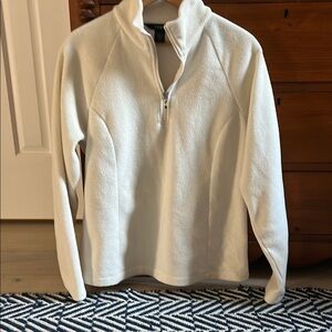 Izod Cream Quarter-Zip Pullover